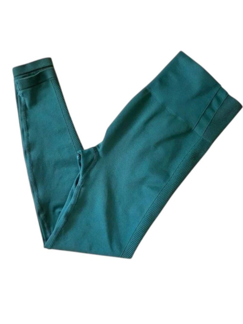 YPB Green Ultra High Rise 7/8 Leggings Athleisure Athletic Wear Exercise Yoga